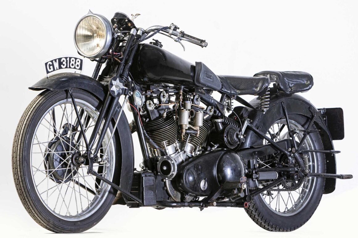 Brough Superior SS100 at Bonhams auction