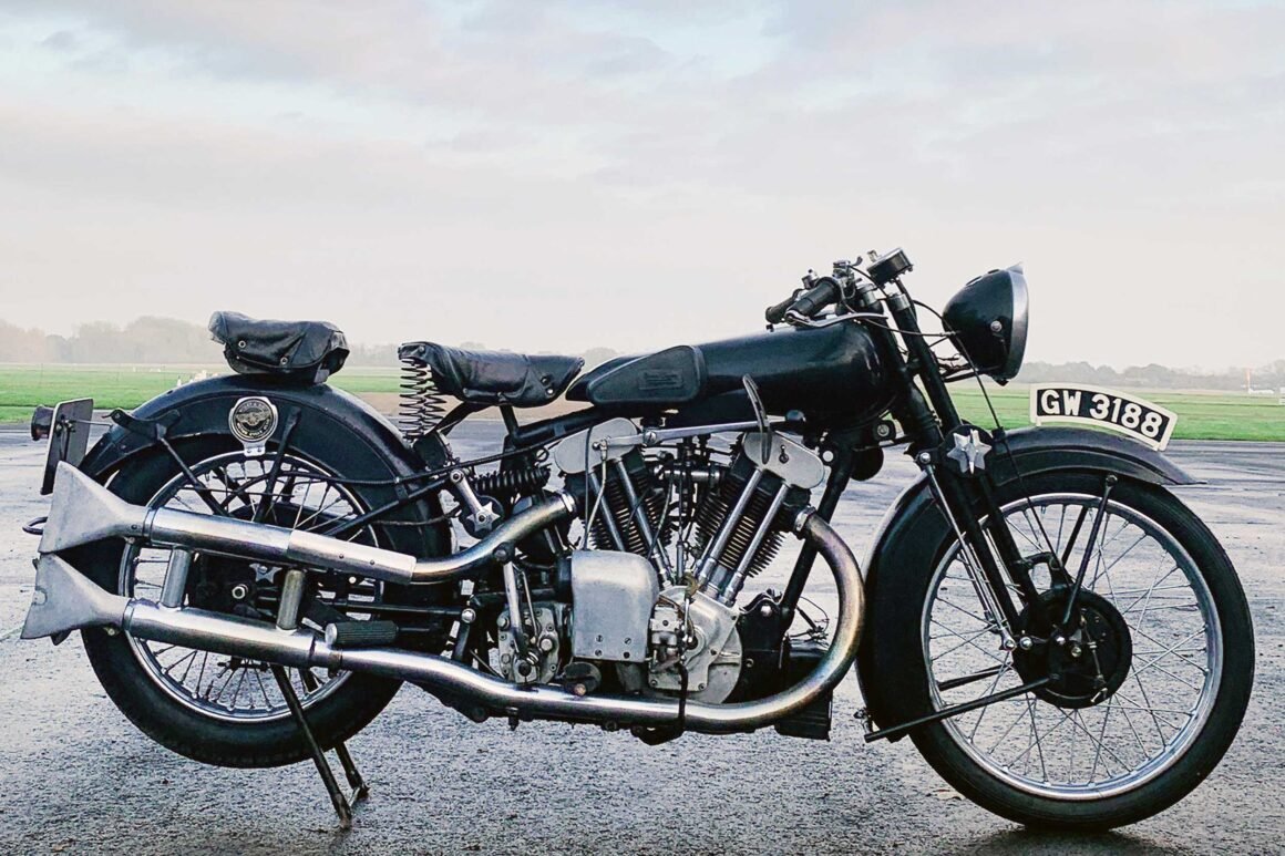 Brough Superior SS100 at Bonhams auction