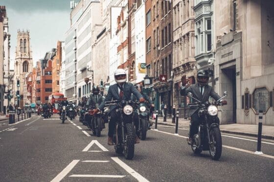 DGR rides through London