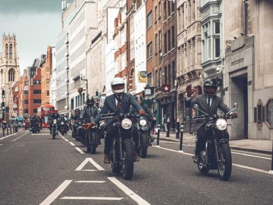 DGR rides through London