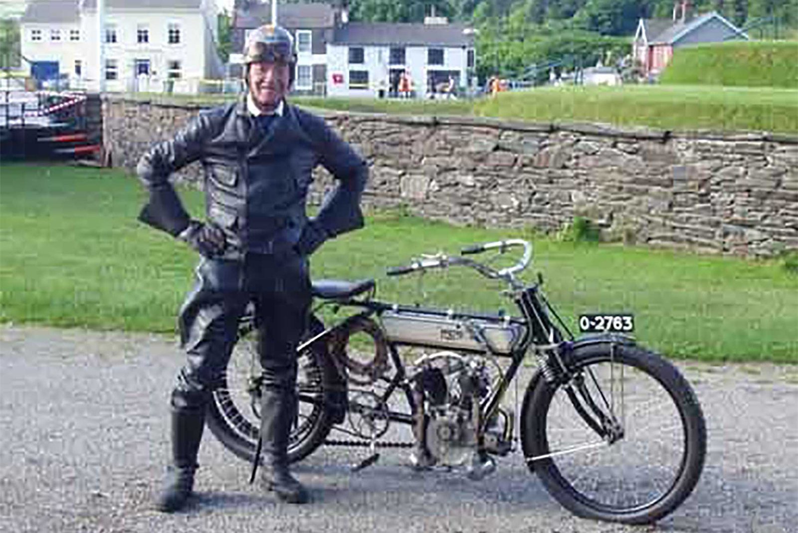 Norton George at the 2007 TT
