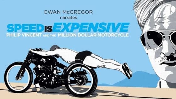 Speed Is Expensive will be released on 25 September as a DVD. The image is US record-setter Rollie Free...