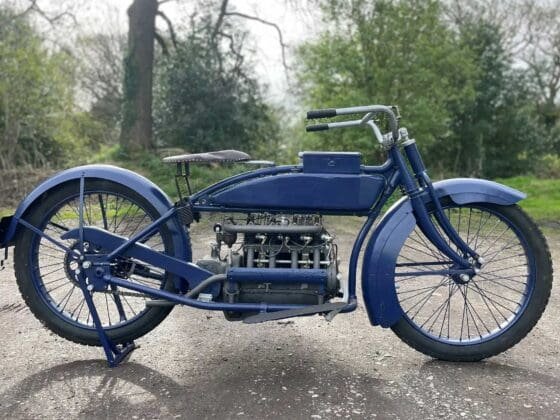 Rare Henderson Model 2Z Four-cylinder project being offered with No Reserve.