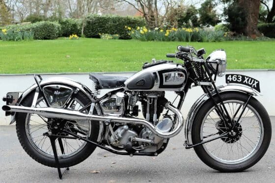 1938 AJS Silver Streak