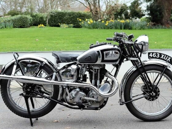 1938 AJS Silver Streak