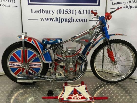 Auction of speedway bikes and kit H J Pugh