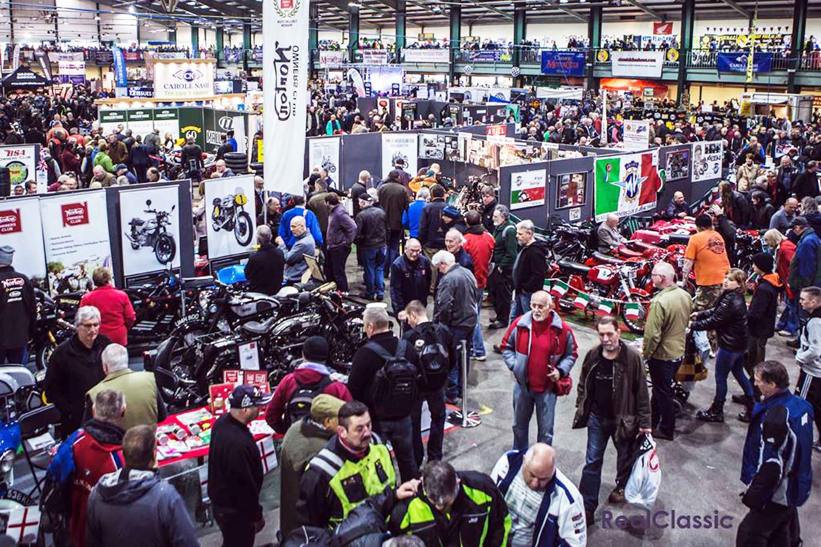 Classic motorcycle show Stafford