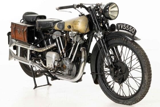 1928 Brough Superior SS100 Alpine Grand Sport