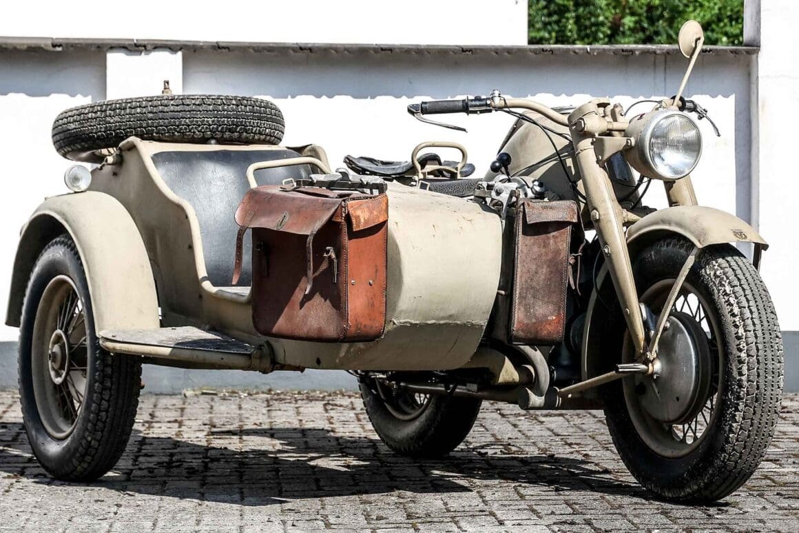 1942 Zundapp KS750 outfit