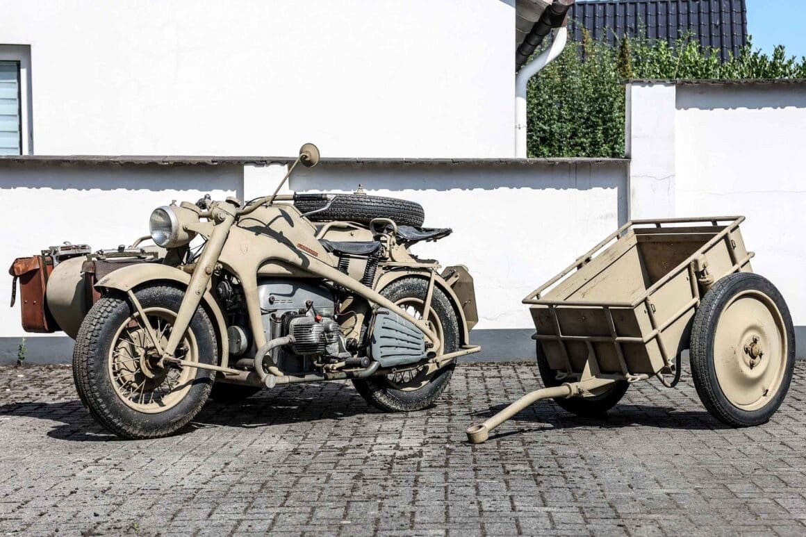 Zundapp and trailer