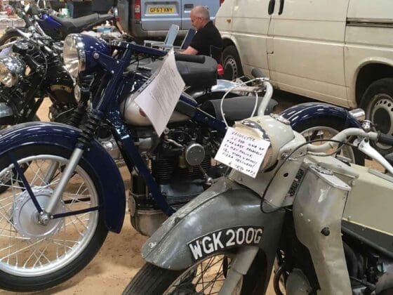 Ardingly classic motorcycle show