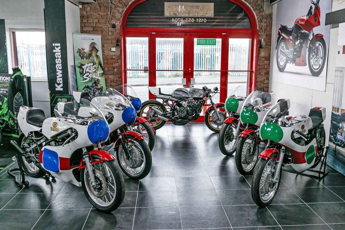 Yamaha racing motorcycle collection coming up for auction