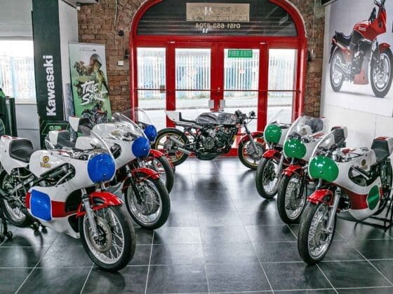 Yamaha racing motorcycle collection coming up for auction