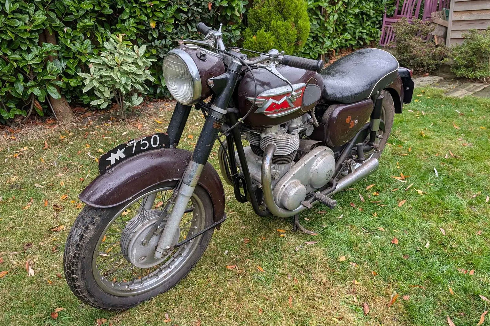 complete with a history file.1963 Matchless G15/45 750cc 