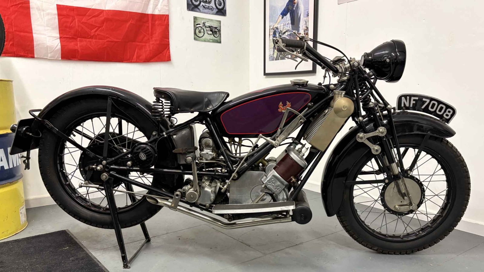 1927 Scott Flying Squirrel Touring
