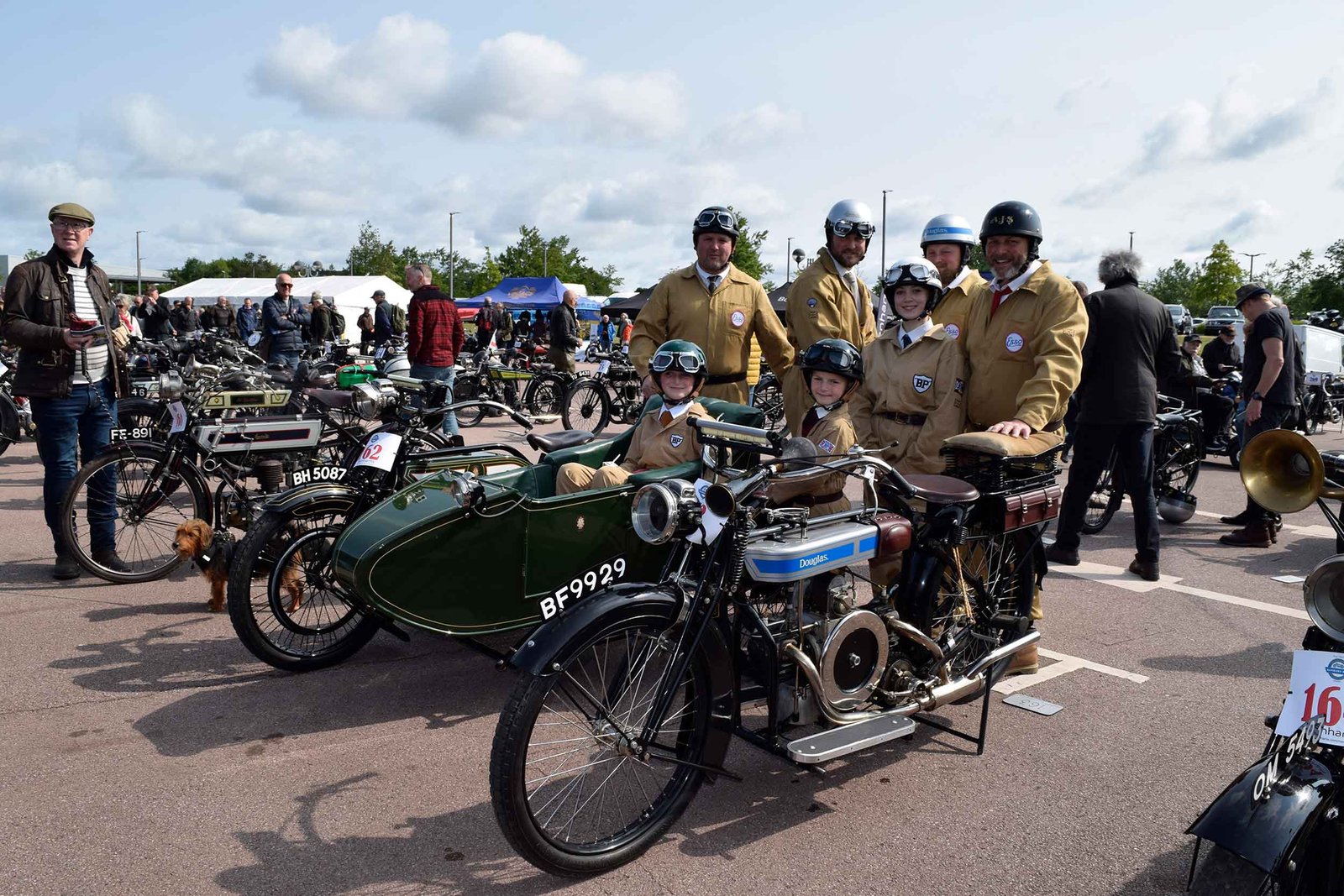 The Bell family were out in force at the 2025 Banbury Run