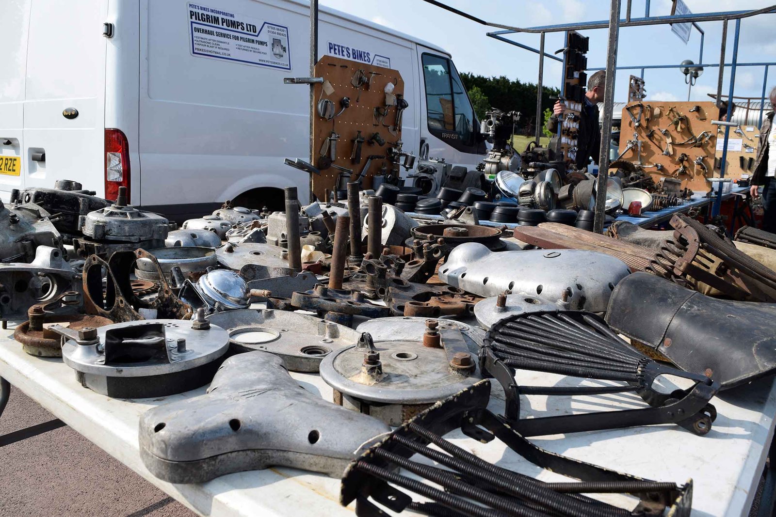 There's an extensive autojumble at Gaydon, start and finish of The Banbury Run. Photo: Louise Hillier