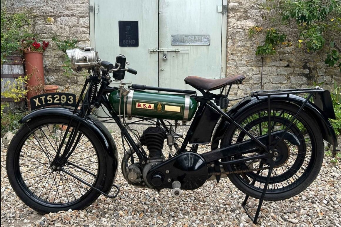 1924 BSA Model B250