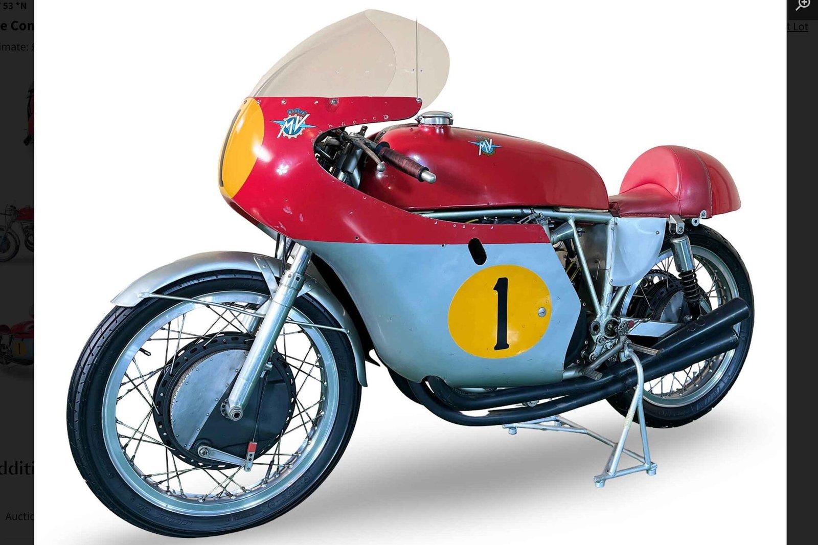 1965 works MV Agusta 500