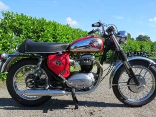 1965 BSA A65 Lightning 654cc. An older restoration to a show-winning standard. Sold for: &pound;3,450 in 2024
