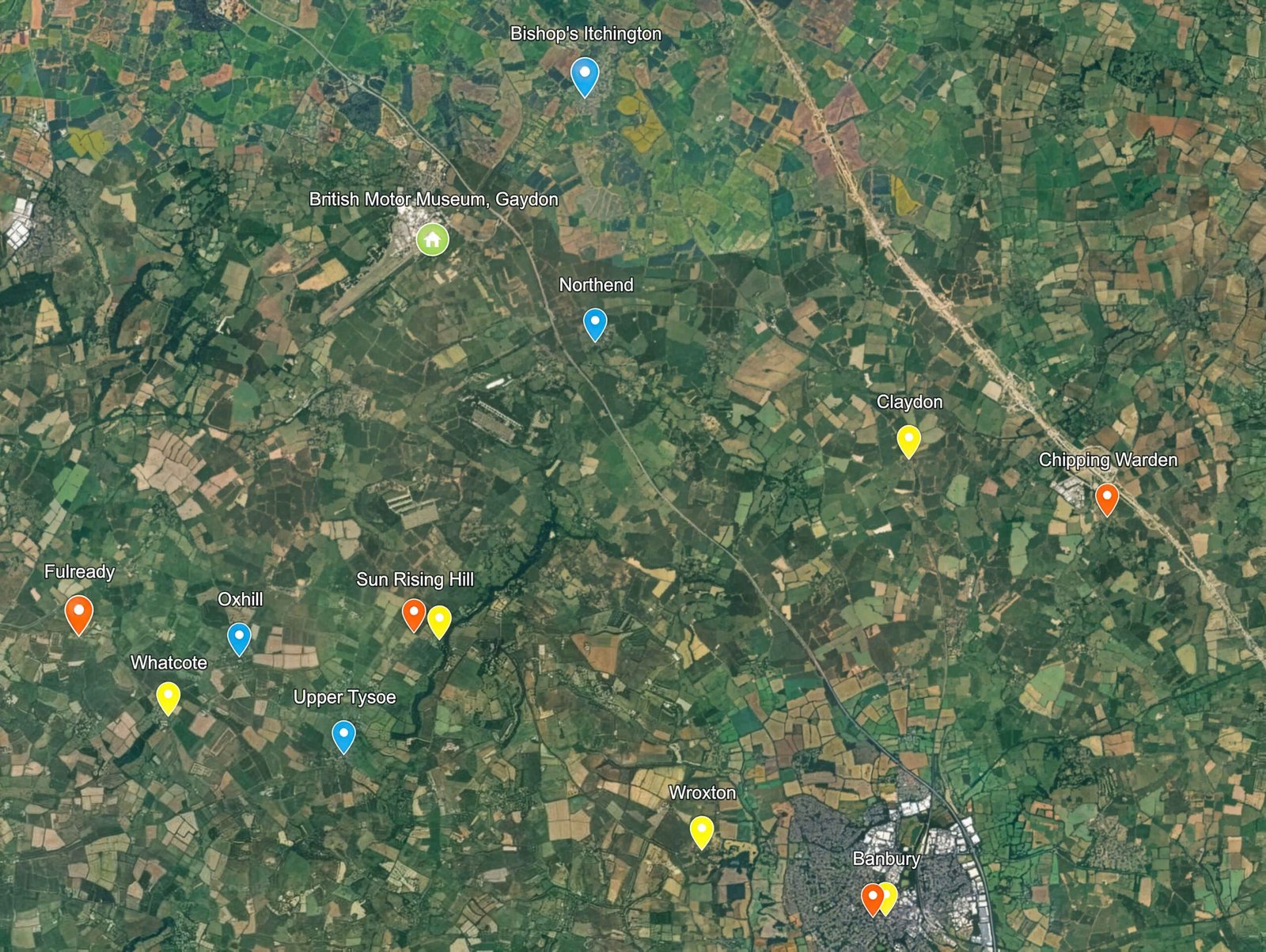 Banbury Run 2026 places to watch