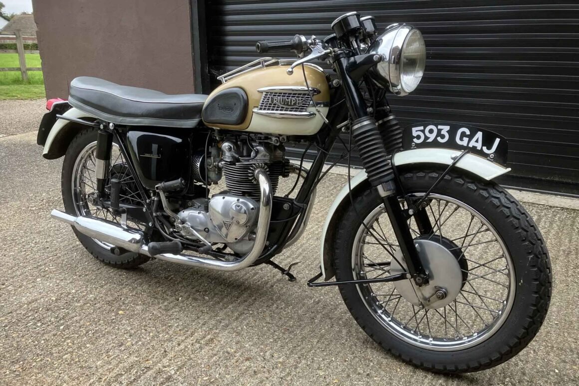 1964 Triumph Tiger 90 348cc. Sold for: £3,450 in November 2023