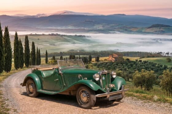 Dreaming of Italy... my MG TD.