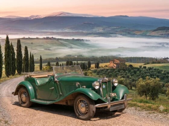 Dreaming of Italy... my MG TD.