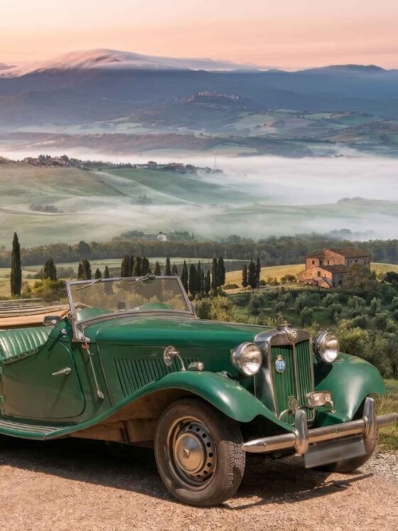 Dreaming of Italy... my MG TD.