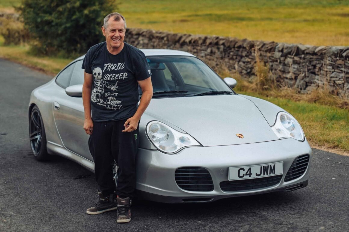 John McGuinness and his Porsche 911